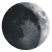 Moon phase: Waxing Crescent Moon