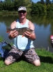 2lbs 4oz 1dr Perch from lincolnshire campsite. target fish of the day...