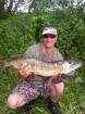 Wally Pickering 14lbs 9oz Pike. great markings on this very nice pike