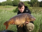 Callum Mcinerney-riley 29lbs 14oz Carp, Nash Monster Squid.. Snuck down with one rod and baited the shallows a little with IRF boillies in 10mm and Mach1 in 10mms - Fished snowman IRF boilies with