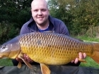 Andrew Taylor 26lbs 2oz Common Carp, Natures Bait White Ice Wafter.
