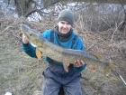 17lbs 9oz Pike from River Dee