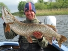 18lbs 3oz Pike from river