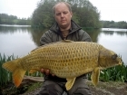 James Cracknell 20lbs 3oz ghost carp from Bayliss Pools