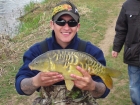 Damian Cyples 8lbs 0oz Mirror Carp from Cudmore Fisheries