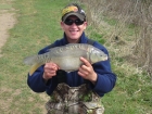 Damian Cyples 8lbs 12oz Mirror Carp from Cudmore Fisheries