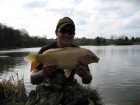 Damian Cyples 11lbs 1oz Ghost Carp from Cudmore Fisheries