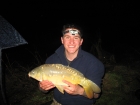 Damian Cyples 8lbs 13oz Mirror Carp from Cudmore Fisheries using Kent Particles Pineapple.
