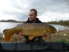 18lbs 0oz Common Carp from Blackhorse Lake Great Linford Syndicate venue using N1 homemade boilie made with CC Moore ingredients  Pineapple Hellraiser pop up snowman.. Bait- 18mm homemade boilie