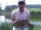 7lbs 0oz Tench from Cross Drove Fishery