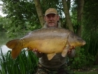 Kevin Righton 25lbs 12oz Mirror Carp from Rookley Country Park using C.C Moore's Live System.