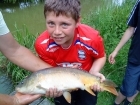 11lbs 5oz Mirror Carp from barby banks using kingsmill.