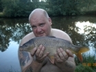 4lbs 13oz Common Carp from Millride Fishery using Dynamite Green Lipped Mussel.