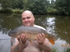 10lbs 2oz Mirror Carp from Millride Fishery using Dynamite Green Lipped Mussel.