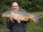 22lbs 3oz Mirror Carp from Bishops Bowl Mitre pool using Mainline Cell.