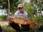 Sam Burley 19lbs 14oz Mirror Carp from Fishawick. Solid Bags, Pellets & Boilies