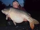 52lbs 15oz Mirror Carp from Commons Lake
