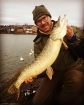 Paul Fletcher 8lbs 8oz Pike from Drayton Reservoir. Caught after just re-casting out approx 20 yards.