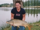 23lbs 0oz Common Carp from Parisot Lake using Nutrabaits BFM Fruit Special.. Caught by casting close to roped off swiming area. Took a 20mm Nutrabaits BFM Fruit special boilie connected to 8 inches