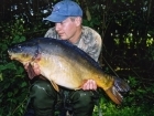 Mick Sumner 21lbs 0oz Carp from Castlemere. Surface caught, 8lb XL Berkley hooklink, 10lb XL mainline, size 8 super specialist
