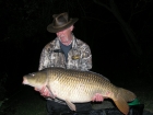 Dave Hutton 38lbs 2oz Common Carp from Lac Du Val using mine.. Fishing in the snags to one of the Islands with Lac de Val Boilie's size 4 hook with a Blow Back rig