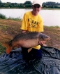 20lbs 0oz Mirror Carp from Etang Neuf using Solar Club Mix (Squid & Octopus, Stimulin and Anchovy).. Holiday 2006