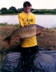 20lbs 12oz Common Carp from Etang Neuf using Solar Club Mix (Squid & Octopus, Stimulin and Anchovy).. Holiday 2006
