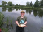 Lucas Haslam 2lbs 0oz Common Carp from Walgherton Waters. caught on corn feeder fished