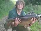18lbs 0oz Mirror Carp from Hanchurch Fisheries using Sonubaits.. 8lb line straight through to a size 10 hook with controller float about 6ft away from a sonubaits oily floater. It was a very hot day.