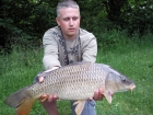 10lbs 1oz Common Carp from Dyffryn Springs using Nash Amber Strawberry.