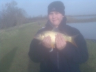 Adam Handley 3lbs 0oz Common Carp from Stanton Lakes. My first carp of the year