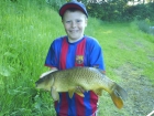 Aran Handley 6lbs 14oz Common Carp, Hovis.. One of my first ever carp and what a beauty