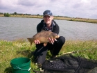 12lbs 0oz Carp from Bain Valley Fisheries using spicy tuna and sweet chilli.