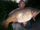 David Trew 25lbs 2oz Common Carp from Walthamstow Reservoirs using nash scopex squid with robin red.. it was 1 of a 4 fish catch which also included 3 doubles