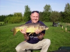 12lbs 11oz Mirror Carp from Willow Marsh Fisheries using Plumrose.. Caught on Luncheon meat in margin,on 8lb mainline using a float and a no 12 hook at a depth of 2ft, a PB for me im well chuffed