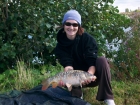 Kirsty Barnett 3lbs 0oz carp from Bain Valley Fisheries