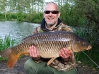 29lbs 0oz common carp from Local Clubwater using Mainline Cell.
