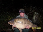 31lbs 8oz Mirror Carp from Rookley Country Park using Essex Carp Baits The Meatball.