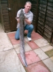 36lbs 8oz conger from Dutchmans Point Iow