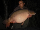 29lbs 0oz Mirror Carp from Rookley Country Park