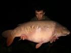 39lbs 2oz Mirror Carp from Rookley Country Park