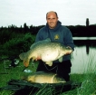 Royston Butwell 32lbs 4oz carp. 32.04 common and a 23 lb leather caught withing minutes of each another,,chaos on my own !!!