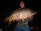 James Cracknell 23lbs 0oz Mirror Carp from Local Club Water using premier baits 20mm bottom bait.