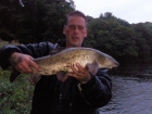 5lbs 0oz Barbel from River Ribble