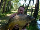 Marc Fossey 21lbs 7oz carp from La Petite Martiniere using Mainline Cell.