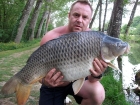 Marc Fossey 23lbs 15oz carp from La Petite Martiniere using Mainline Cell.