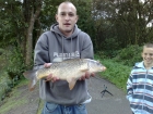 Paul Johns 6lbs 4oz carp from Duck Pond using 8mm shell fish boillies.