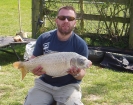 16lbs 2oz ghost carp from Nupers Farm