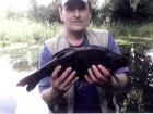 2lbs 3oz Bream from Mill dam. Has anyone seen or caught a bream as dark as this one