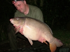 27lbs 4oz Mirror Carp from Rookley Country Park using Carp Company Icelandic Red Cranberry & Caviar.